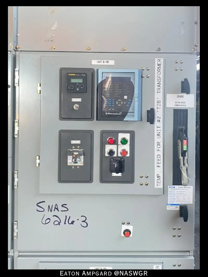 Eaton Ampgard Mv Control Cell – 1250Hp, 4160V (Second Unit, Refurbished) 1