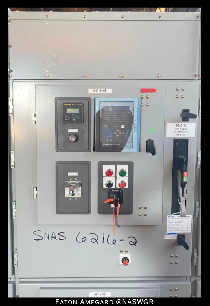 Eaton Ampgard Mv Control Cell – 1750Hp, 4160V High-Capacity Unit 1