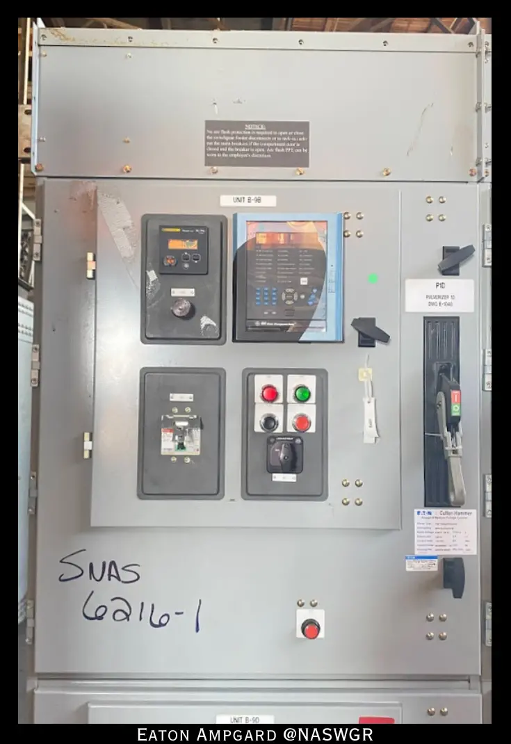 Eaton Ampgard Mv Control Cell – 250Hp, 4160V Medium Voltage System 1