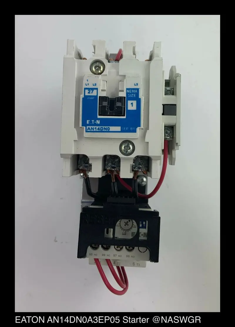 Eaton An14Dn0A3Ep05 Freedom Nema Motor Starter – 27-Amp Unused Surplus 1