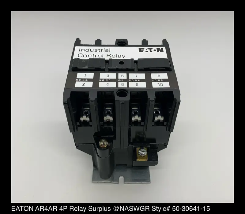 Eaton Ar4Ar Machine Tool Control Relay (50-30641-15) 1