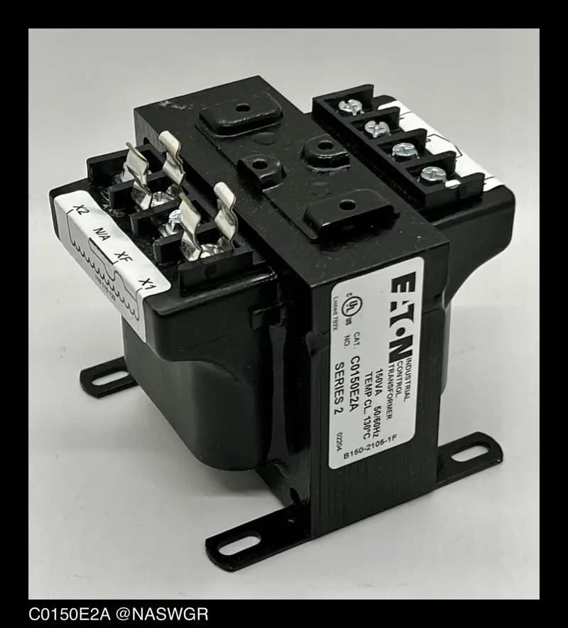 Eaton C0150E2A Industrial Control Transformer – 230/460V Primary To 115V Secondary 1