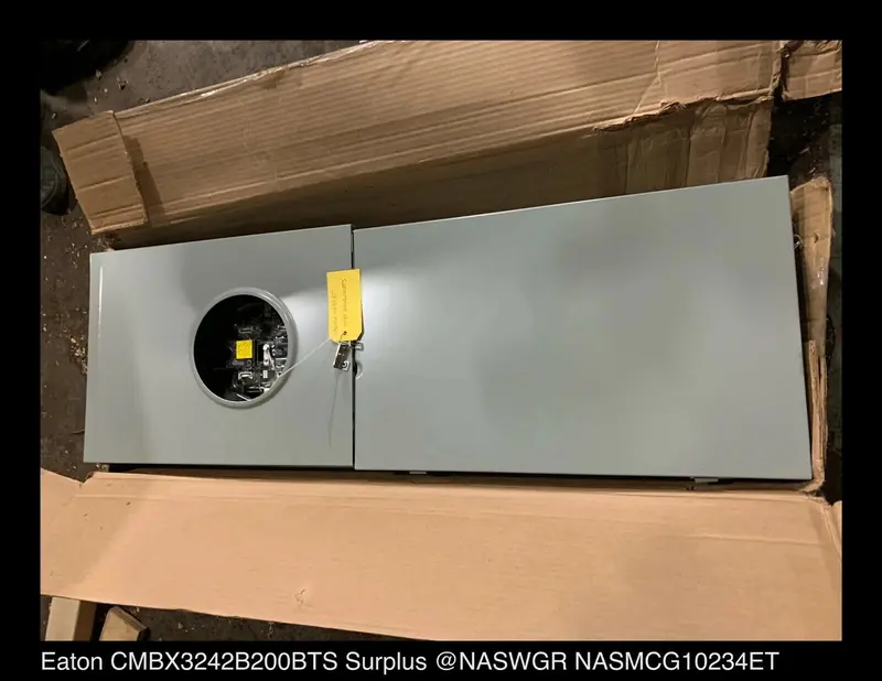 Eaton Cmbx3242B200Bts 200A 240V Residential Meter Main Breaker (Nema 3R) 1