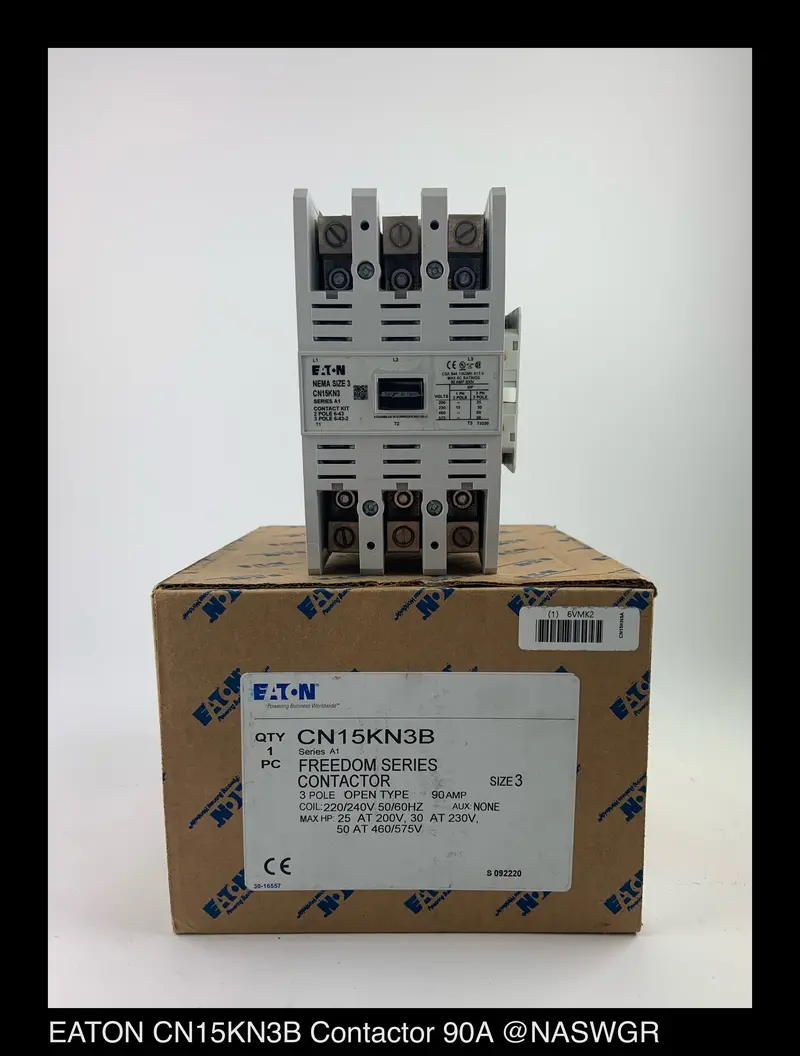 Eaton Cn15Kn3B Freedom Series 90-Amp Nema Contactor – New Surplus 1
