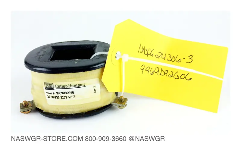 Eaton / Cutler Hammer 9969D92G06 Coil – 220Vdc 1