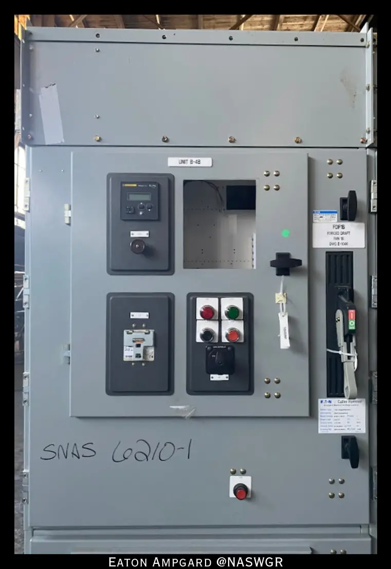 Eaton Cutler-Hammer Ampgard Mv Control Cell – 2250 Hp, 4160 V 1