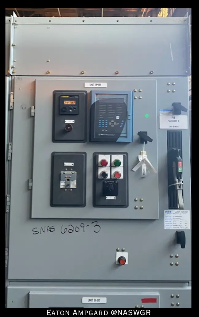 Eaton Cutler-Hammer Ampgard Mv Control Cell – 250 Hp Variant, 4160 V 1