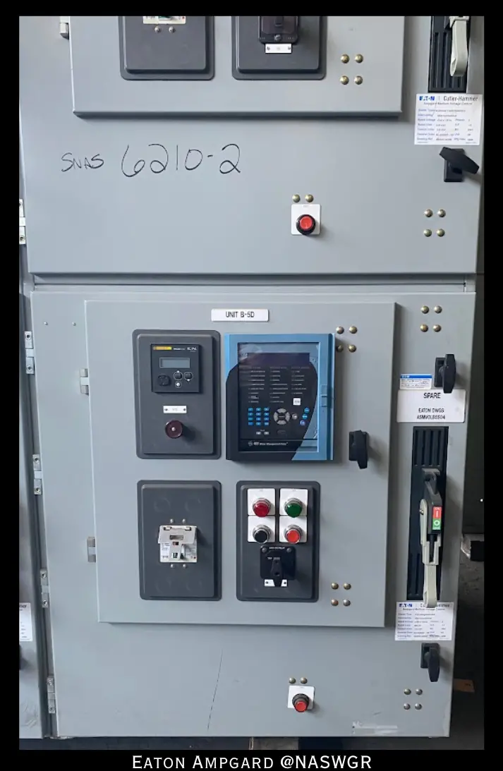Eaton Cutler-Hammer Ampgard Mv Control Cell – 600 Hp Variant, 4160 V 1