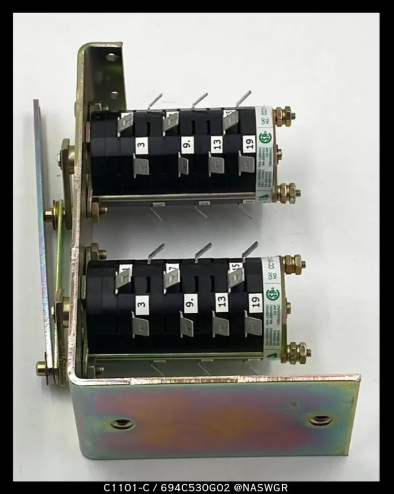 Eaton/Cutler-Hammer Dsii 694C530G02 Dual High Auxiliary Switch Kit 1