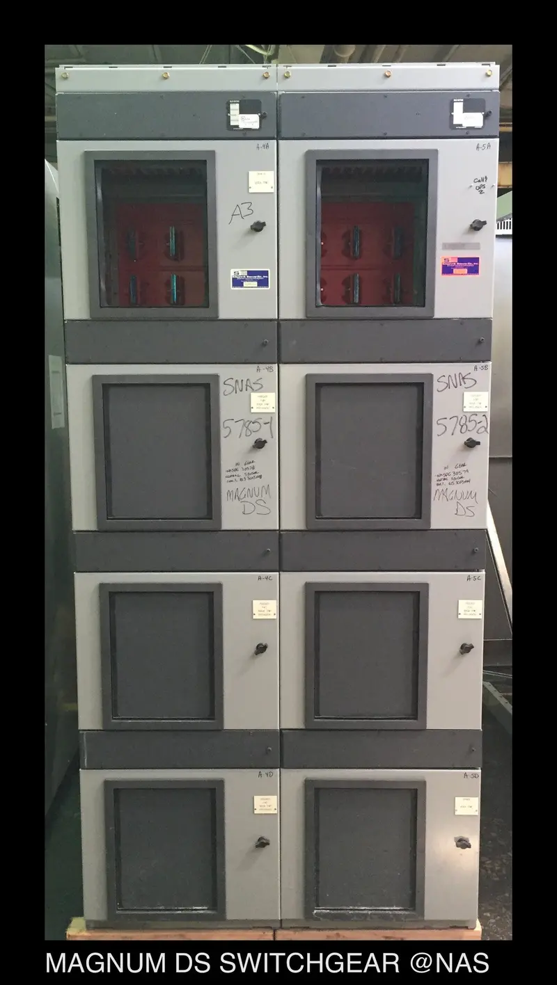 Eaton Cutler-Hammer Magnum Mdsc Low-Voltage Switchgear Cabinet 1