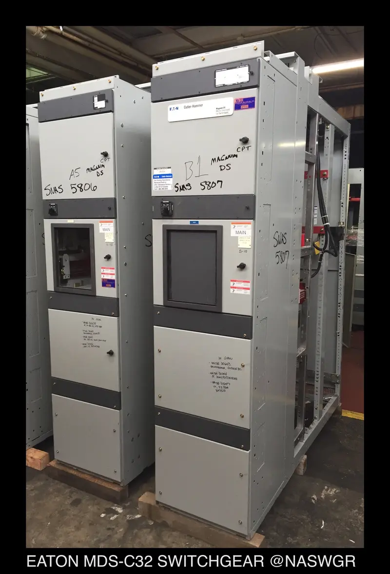 Eaton Cutler Hammer Magnum Mdsc32 Modular Switchgear System 1