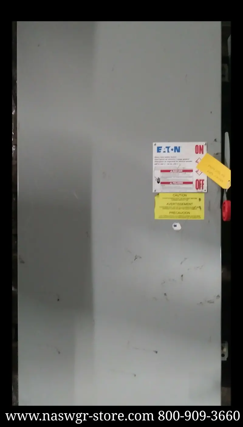 Eaton Dh365Nrkg Heavy-Duty Safety Disconnect Switch — 400A, 600V, 3P4W, Nema 3R Enclosure 1