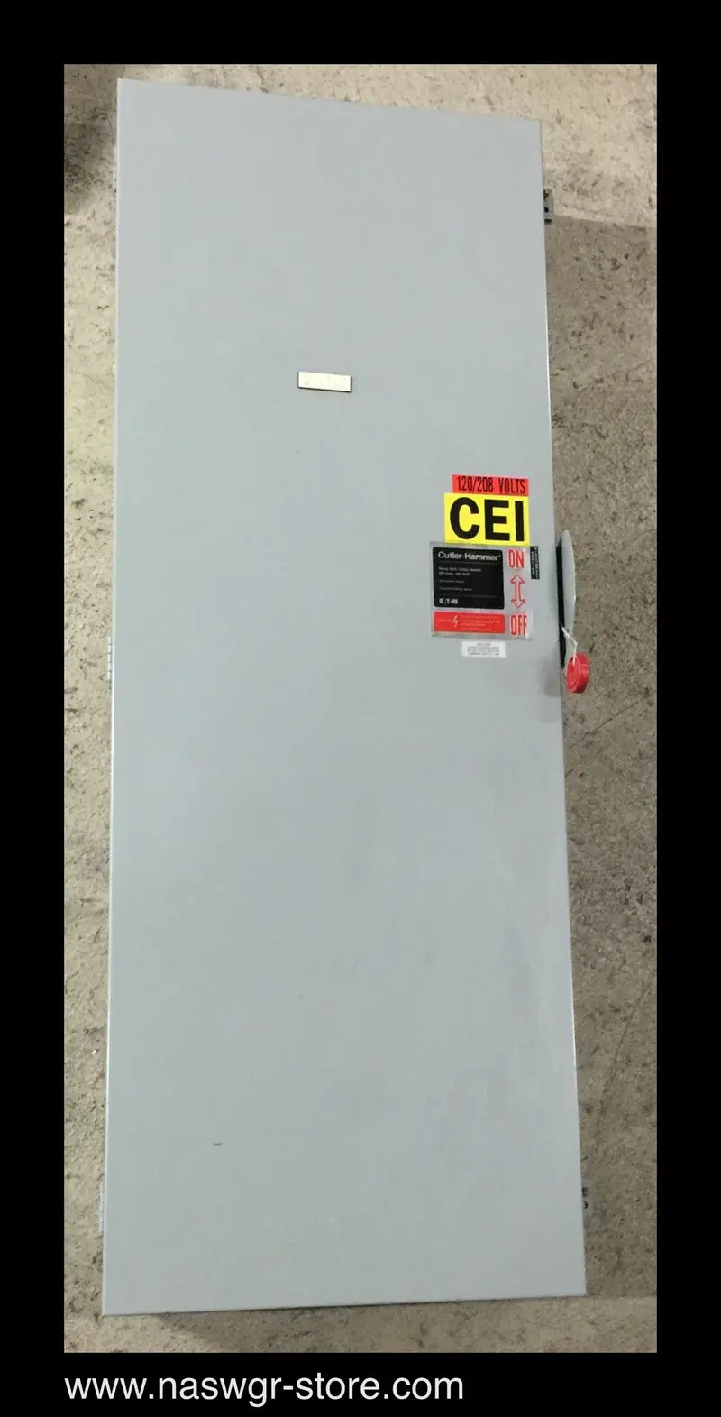 Eaton Dh367Fgk 800A 600V Three-Pole, Four-Wire Heavy-Duty Safety Switch (N1) 1