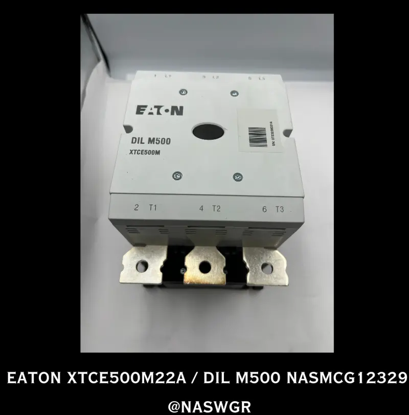 Eaton Dilm500/22(Ra250)/Xtce500M22A Heavy-Duty Contactor (550A, 110–250V Coil) 1