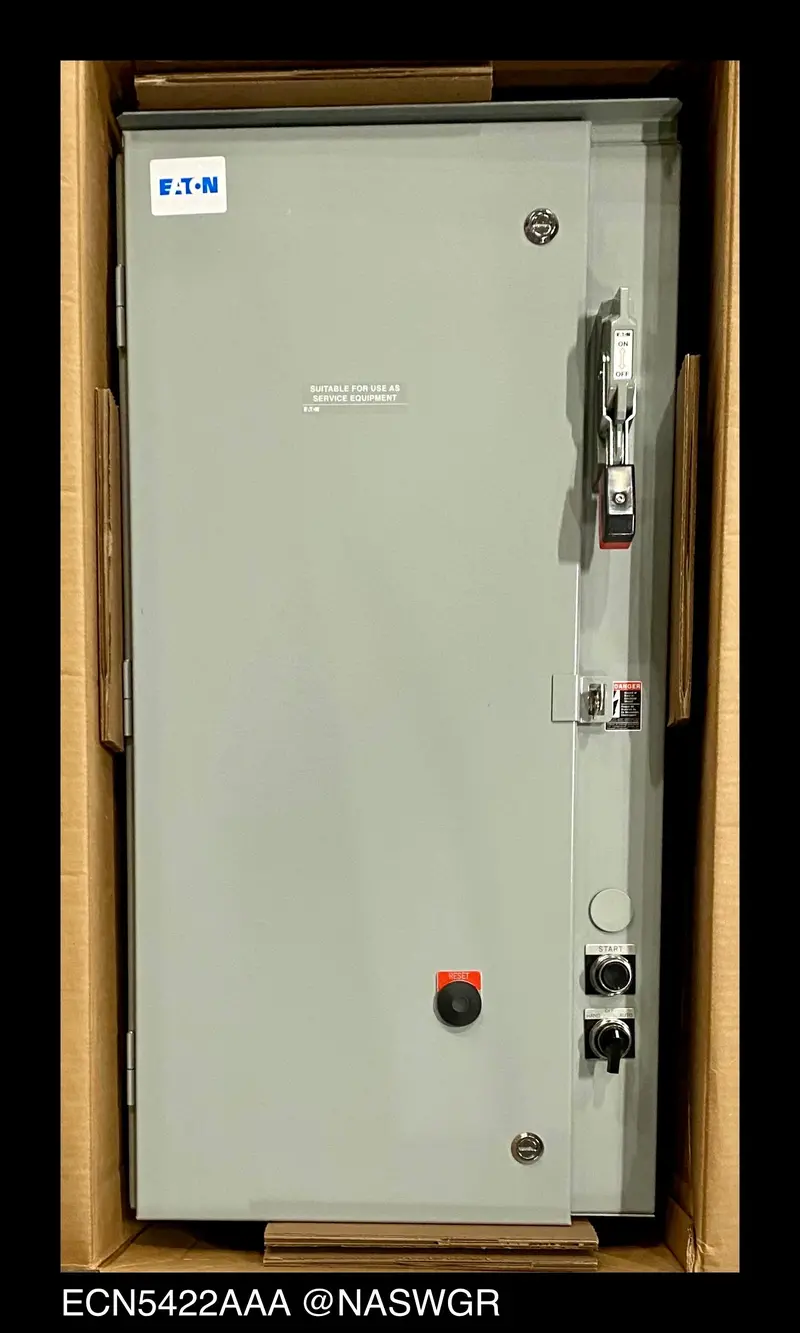 Eaton Ecn5422Aaa 60A Size 2 Industrial Pump Control Panel (120V Ac) 1