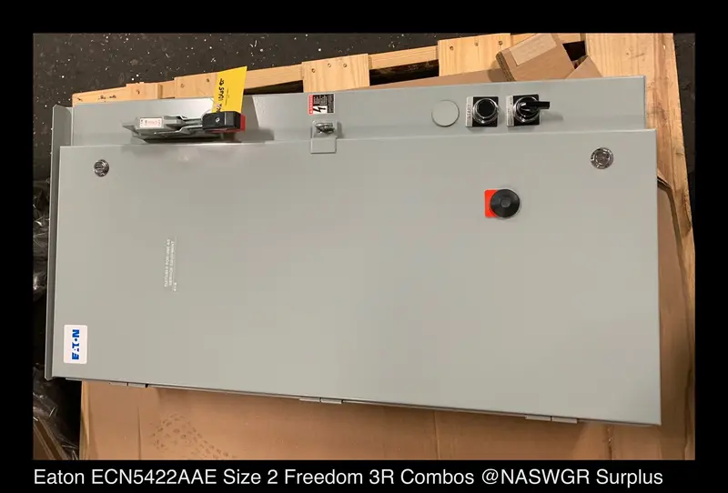 Eaton Ecn5422Aae 60A Size 2 Industrial Pump Control Panel, Nema 3R Compliant – Unused Unit 1