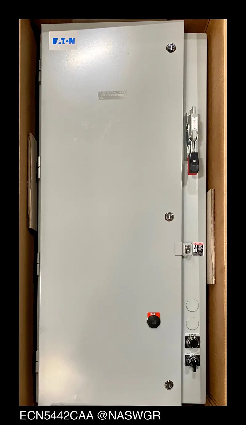 Eaton Ecn5442Caa Industrial Pump Panel — 200A, Size 4, 460V Ac, New Stock 1