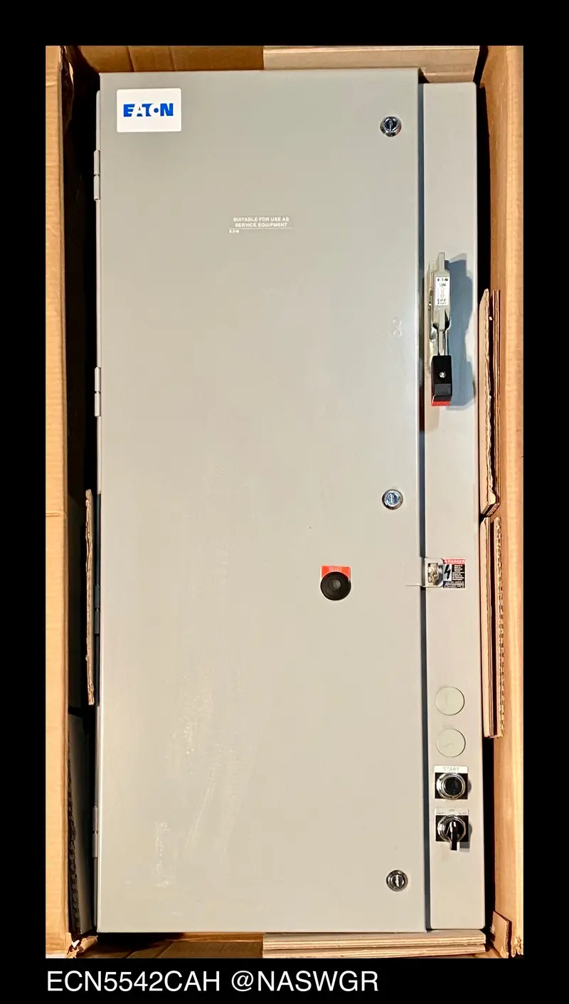 Eaton Ecn5542Cah Industrial Pump Control Panel — 150A, Size 4, 460V Ac 1