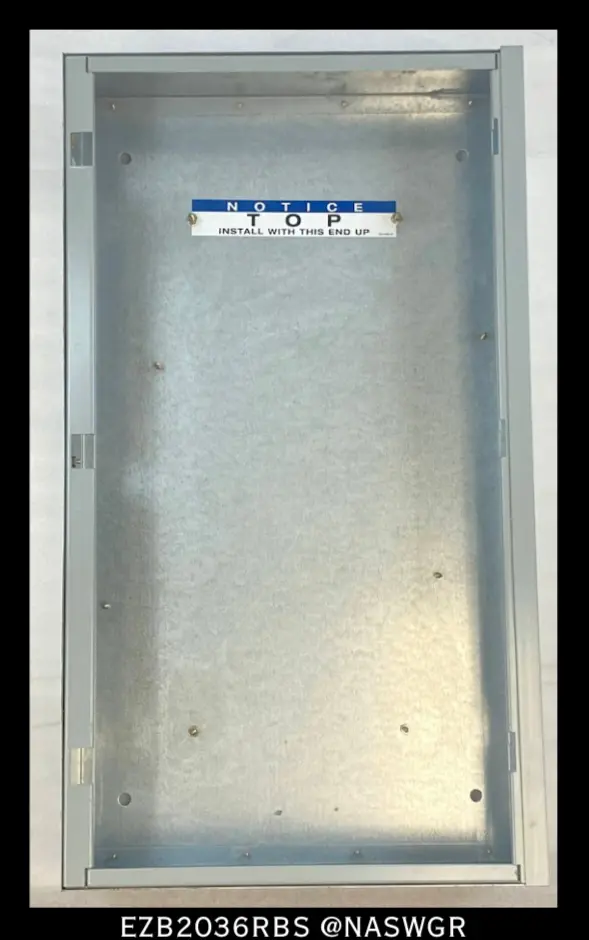 Eaton Ezb2036Rbs Pow-R-Xpress Nema 1 Panelboard Enclosure 1