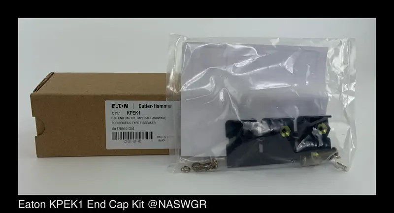 Eaton Kpek1 End Cap Kit For F-Frame Safety Switches – Protective Accessory, Unused 1
