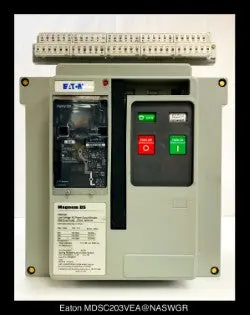 Eaton Magnum Ds Mdsc20 1600A Power Circuit Breaker – Electrically Operated / Breaker-In 1
