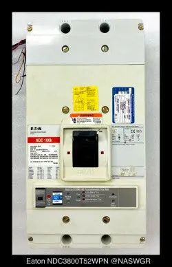 Eaton Ndc3800T52Wpn 800A Molded Case Circuit Breaker – Unused Surplus Unit 1