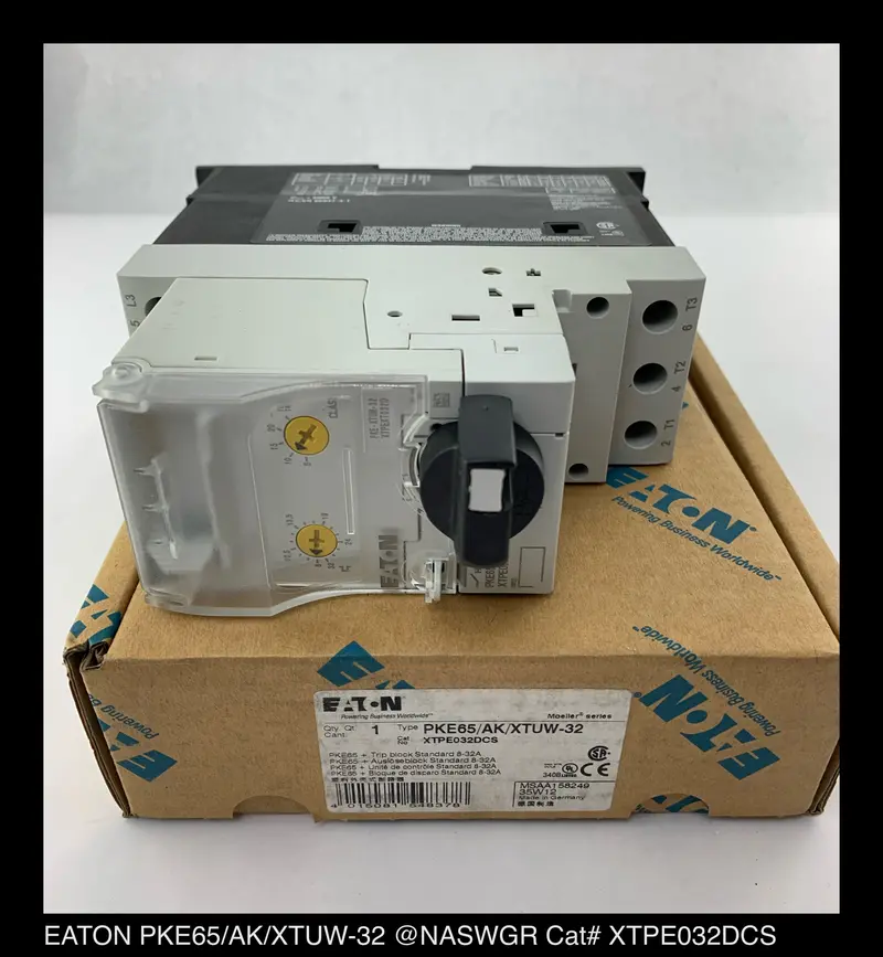 Eaton Pke65/Ak/Xtuw-32 Standard Trip Block – 8–32 A Range (P/N Xtpe032Dcs) 1