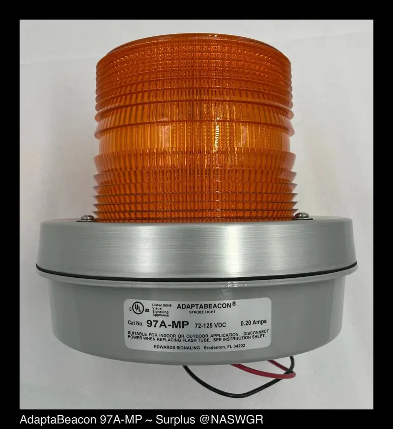 Edwards 97A-Mp Flashing Strobe Light – 97 Series Signal Indicator 1