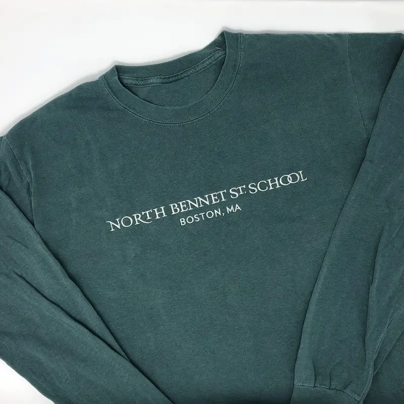 Embroidered Long-Sleeve Cotton T-Shirt 1