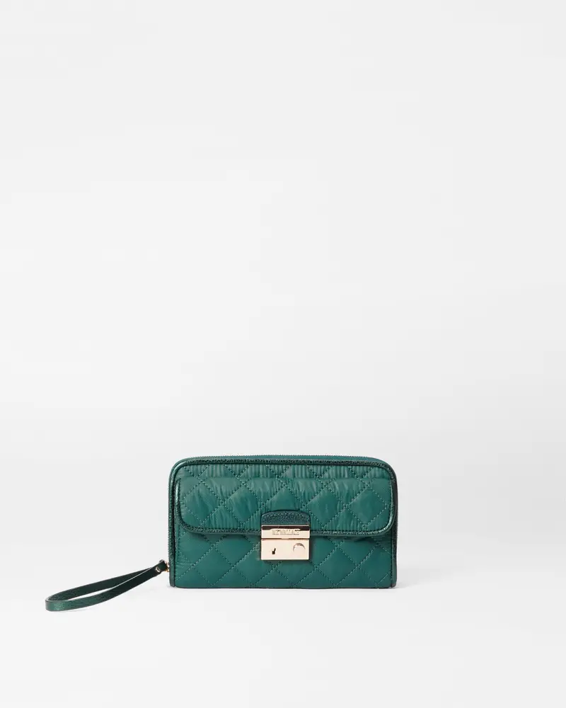 Emerald Crosby Lockable Wristlet 1