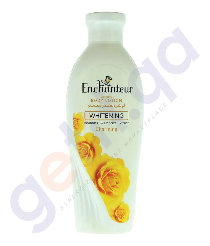 Enchanteur Whitening Charming Lotion – Brightening & Fragranced Body Cream 1