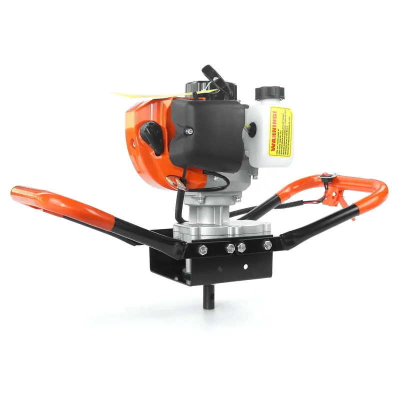 Et520 63Cc Petrol Earth Auger – Heavy-Duty Garden & Lawn Soil Boring Tool 1
