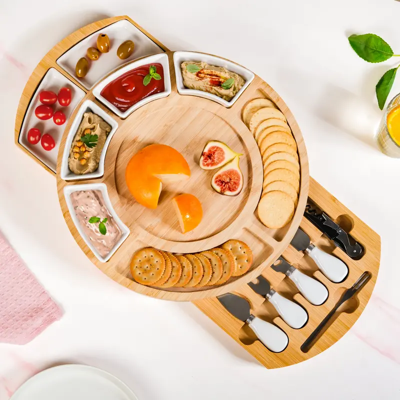 Expandable 12-Piece Charcuterie Hosting Set 1