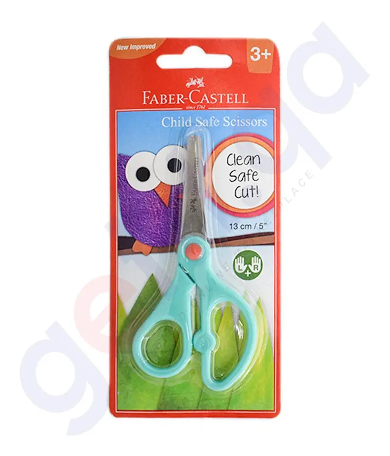 Faber-Castell Child-Safe Safety Scissors – Ergonomic Design 1