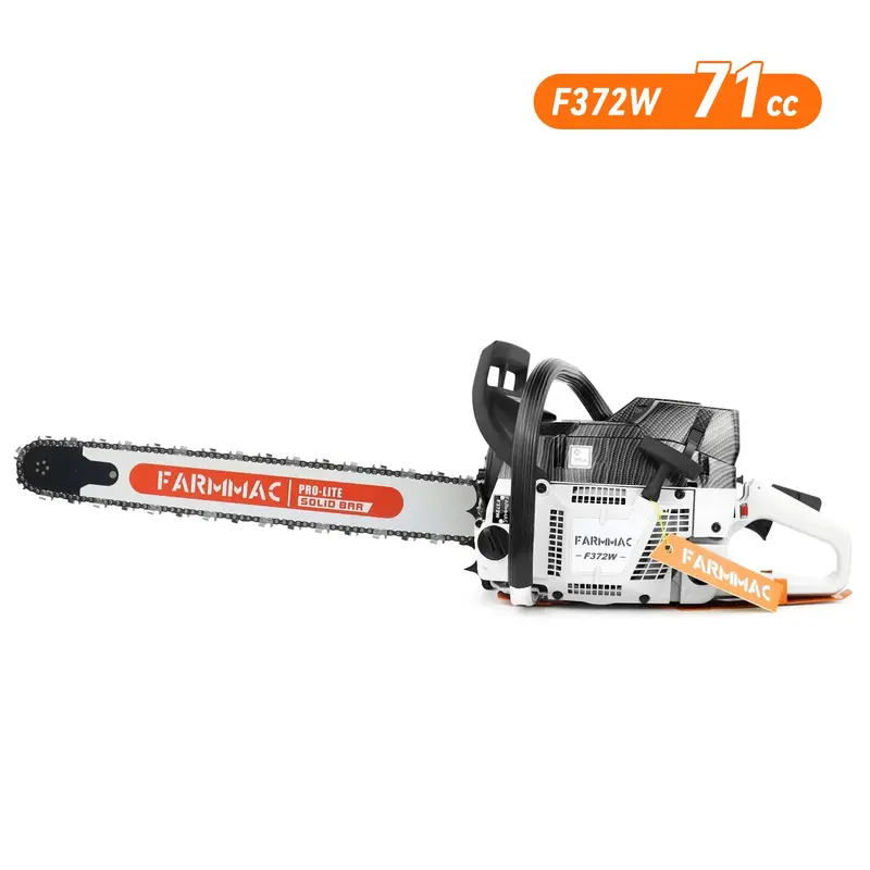 Farmmac F372W Professional Gas Chainsaw — 70Cc/71Cc, 20-Inch Or 24-Inch Bar 1