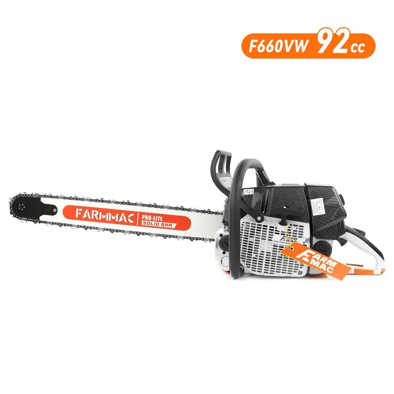 Farmmac F660Vw 90Cc–92Cc Gas-Powered Chainsaw With 24-Inch To 42-Inch Bar Compatibility 1