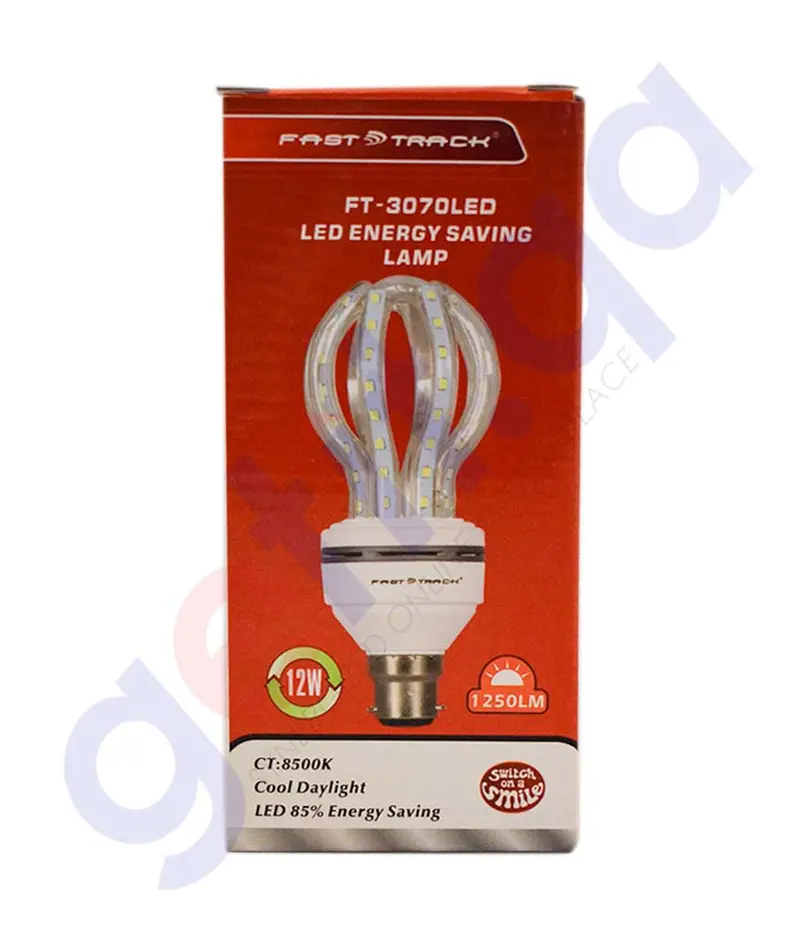 Fast Track 12W Energy-Efficient Led Lamp, Model Ft-3070Led 1