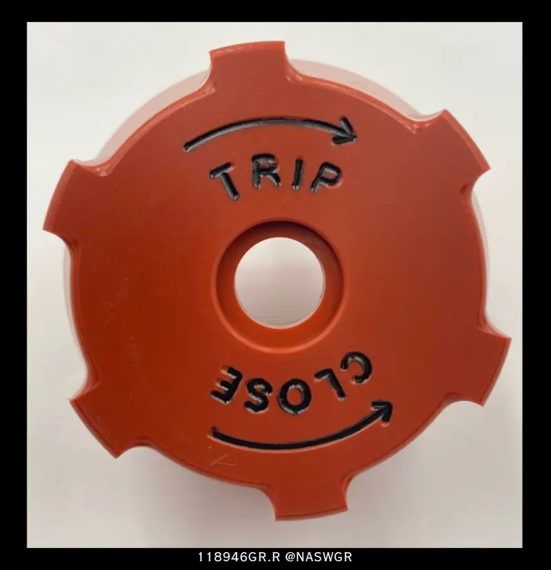 Federal Pacific Dst-2 Selector Knob – Part No. 118946Gr.R 1