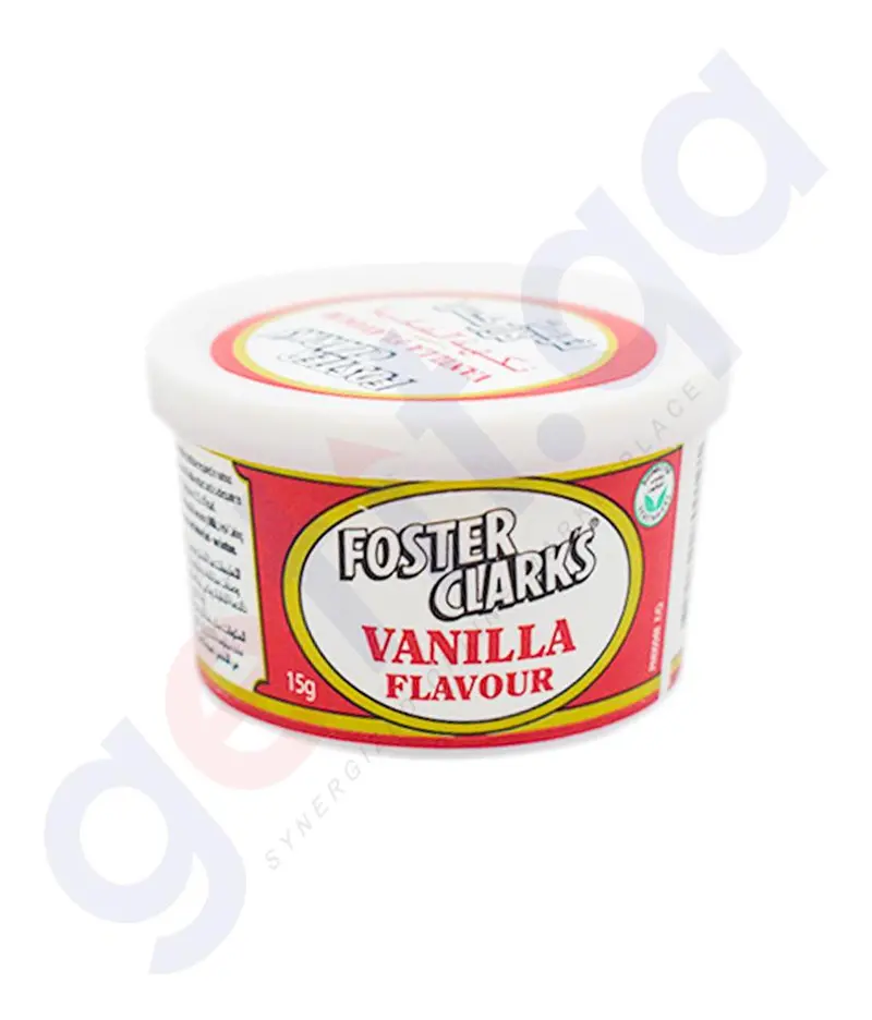 Foster Clarks Vanilla Flavor Powder – 15G 1