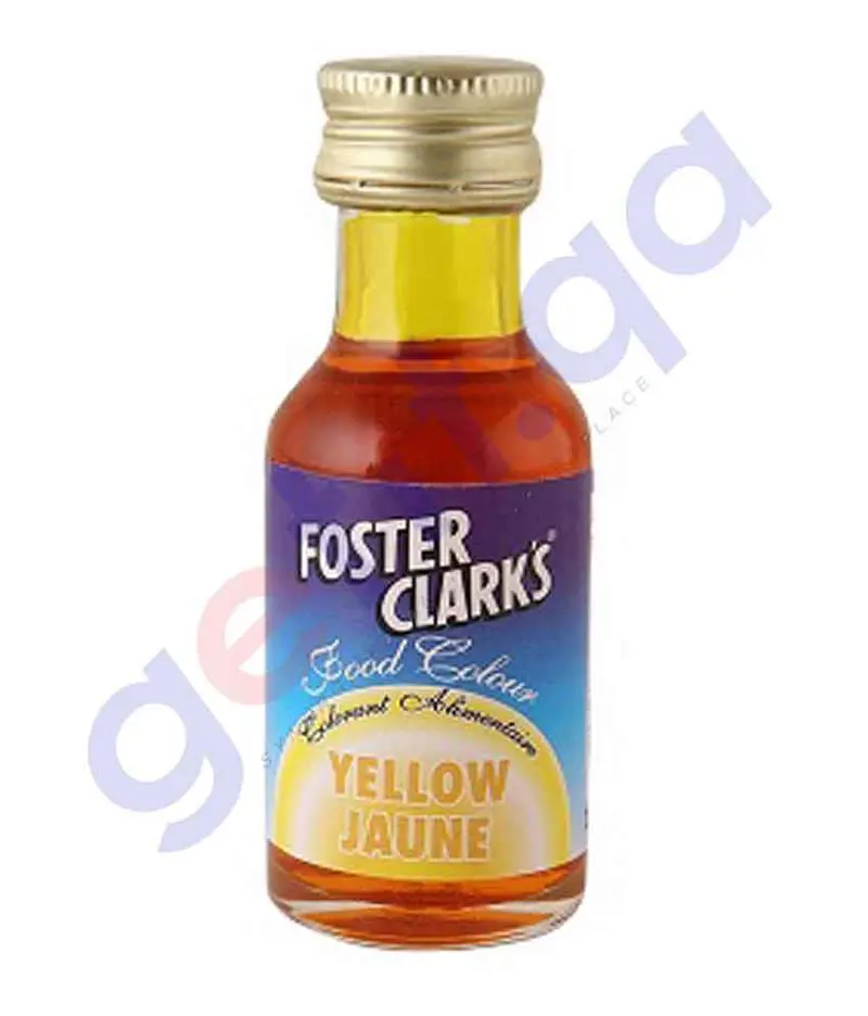 Foster Clarks Yellow Flavor Syrup – 28Ml 1