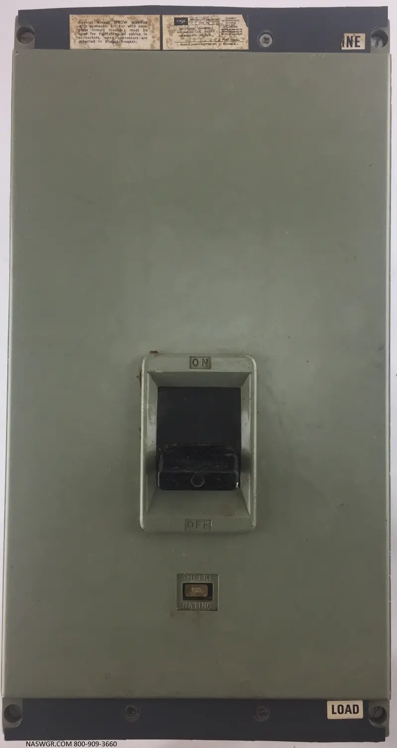 Fpe Hm632000 600A Molded Case Circuit Breaker – Industrial Grade 1