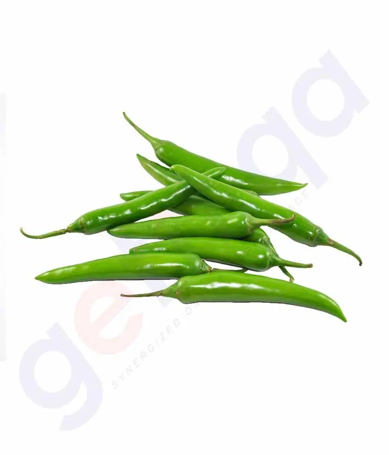 Fresh Green Chili – 100G Indian Variety 1