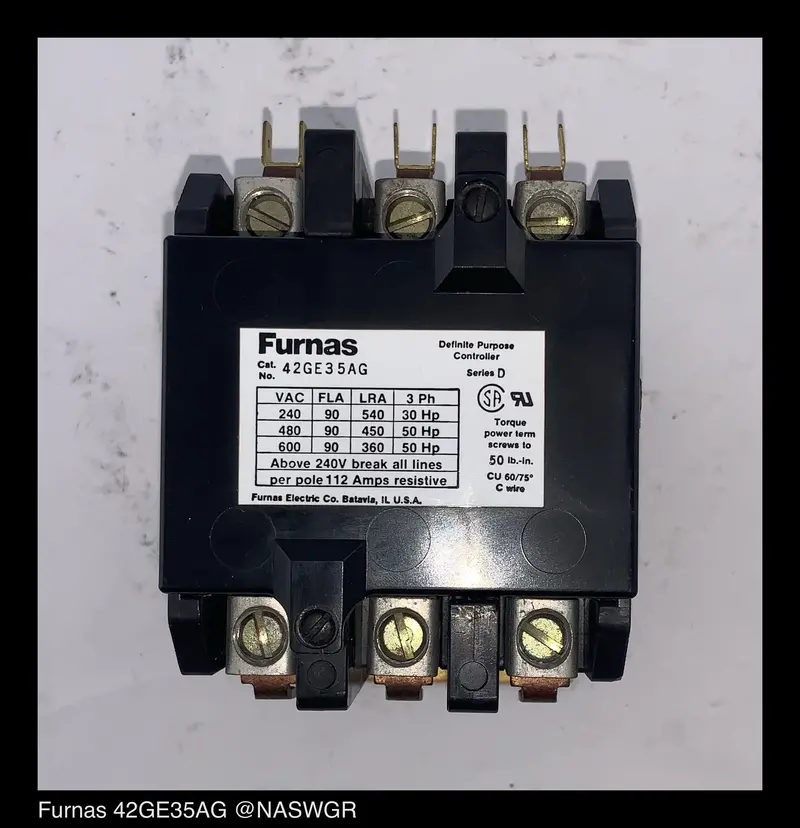 Furnas 42Ge35Ag Nema Size 3 Contactor 1