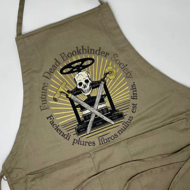 Future Dead Bookbinder Utility Apron By Johnny Carrera 1