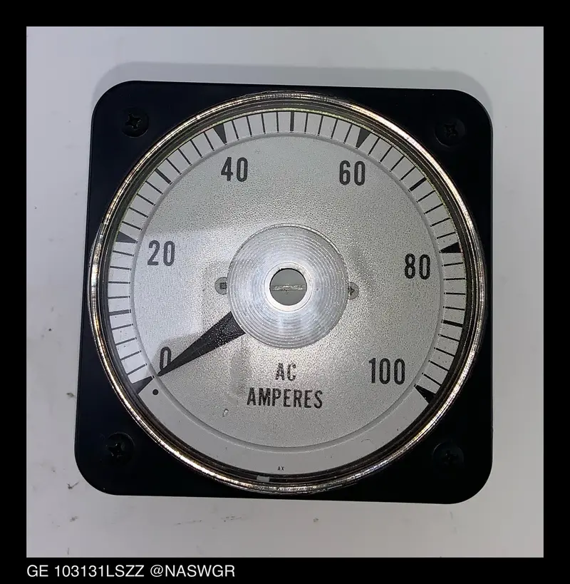 Ge 103131Lszz Panel-Mount Ac Ammeter 1