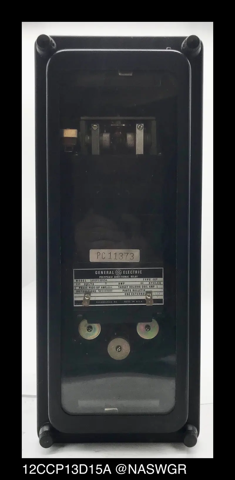Ge 12Ccp13D15A Polyphase Directional Relay – 5A, 115V Ac Powered 1
