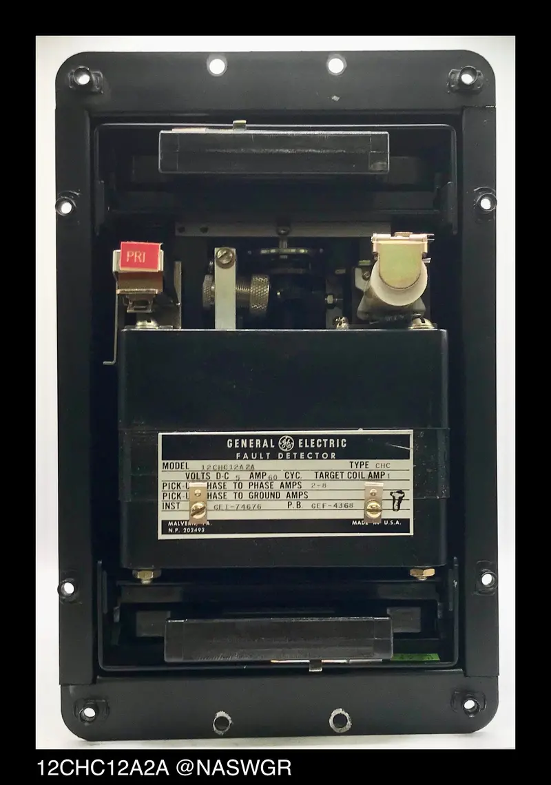 Ge 12Chc12A2A Fault Detection Relay – 5A Input, General Purpose Protection 1