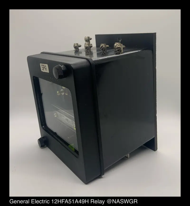 Ge 12Hfa51A49H General-Purpose Control Relay – 24Vdc Coil, Spdt 1