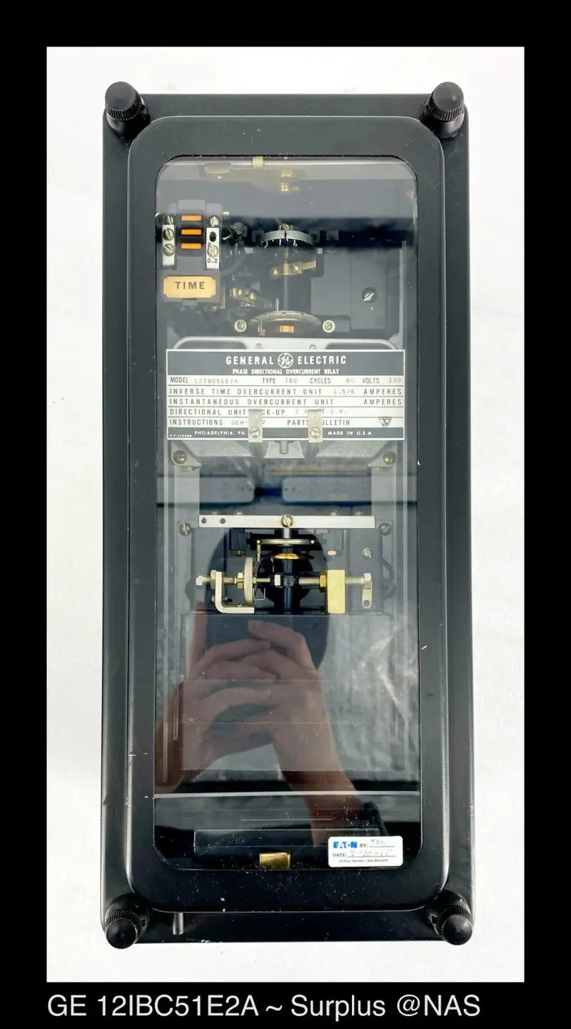 Ge 12Ibc51E2A Phase Directional Overcurrent Relay – 1.5–6 A Range 1