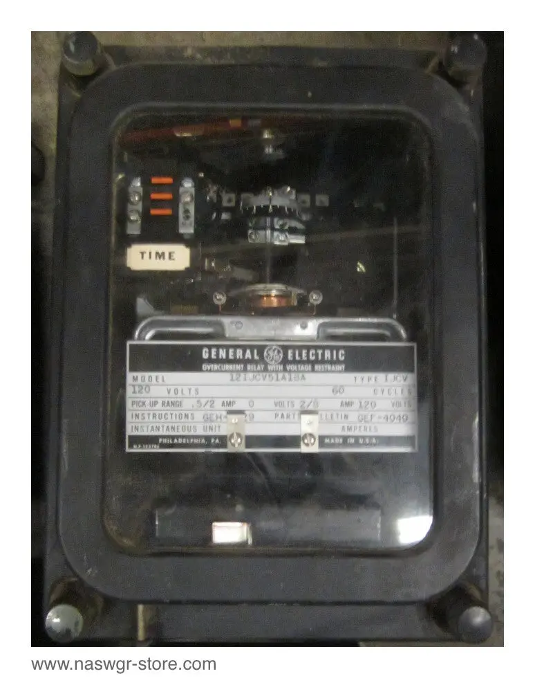 Ge 12Ijcv51A18A Voltage-Restrained Overcurrent Relay – Enhanced Protection Logic 1